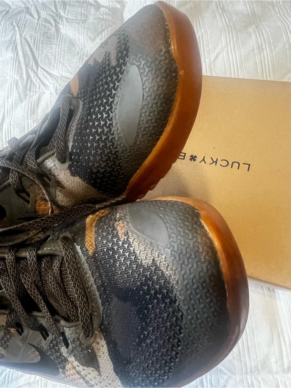 Nike Metcon camouflage Men’s Black and Brown/Gold Training Sneakers
